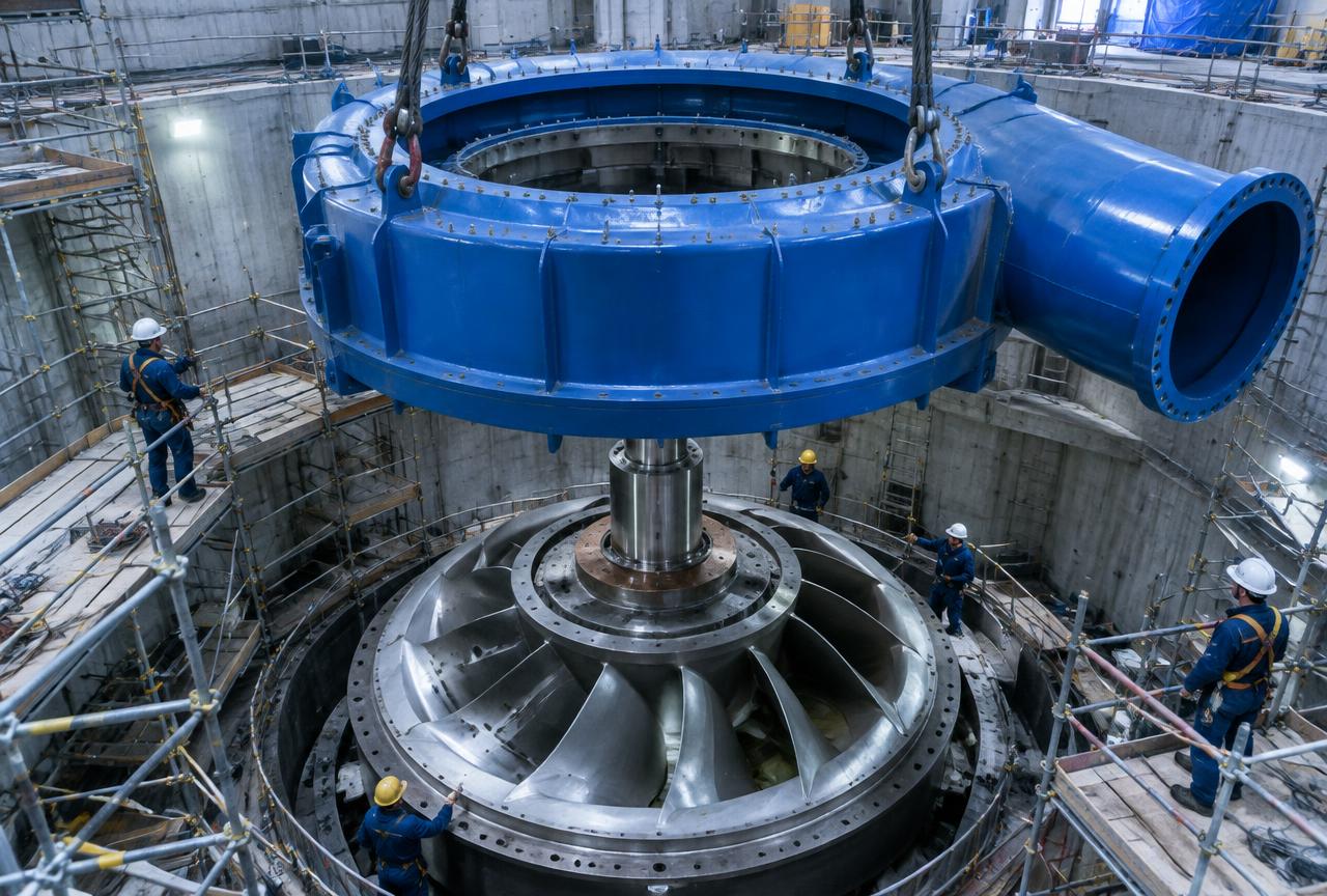 Central Hidroeléctrica Angostura — Fotografía ilustrativa de infraestructura del sector, no del proyecto