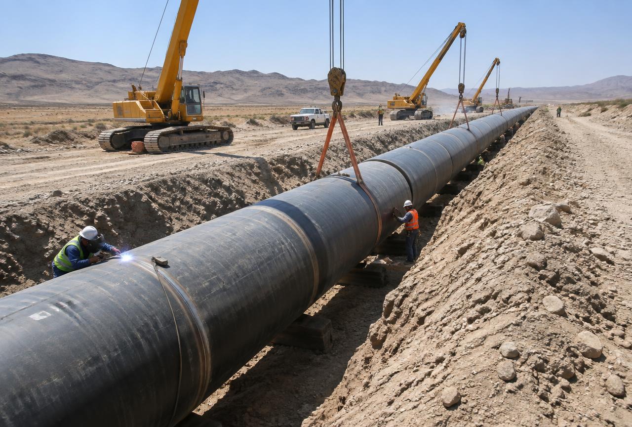 Acueducto El Cuchillo II — Fotografía ilustrativa de infraestructura del sector, no del proyecto